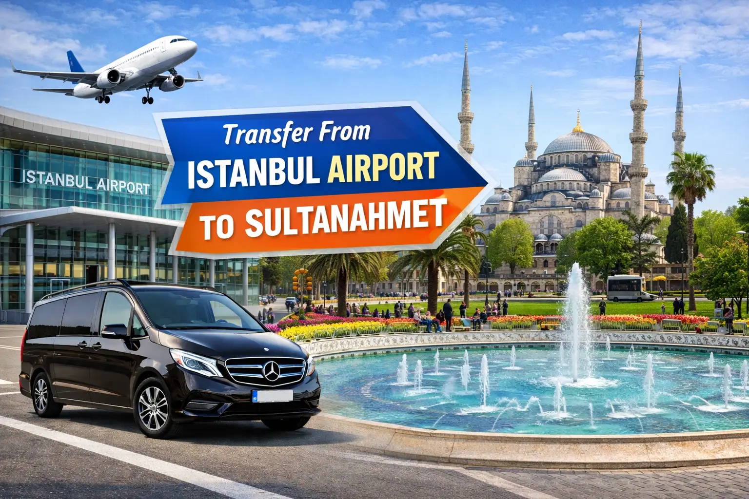 Private Transfer Istanbul Airport to Sultanahmet - SunShuttle VIP 2026