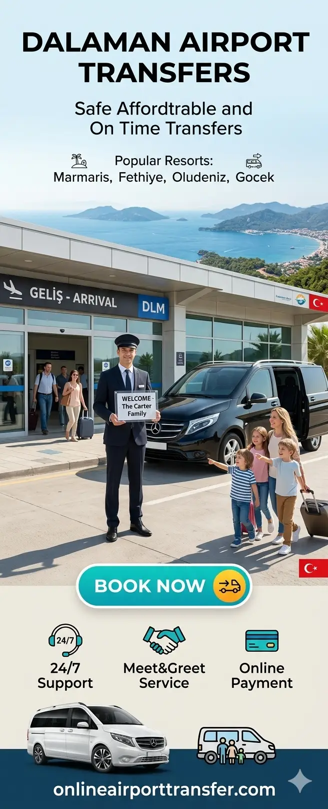 Dalaman Airport Transfers Booking Online
