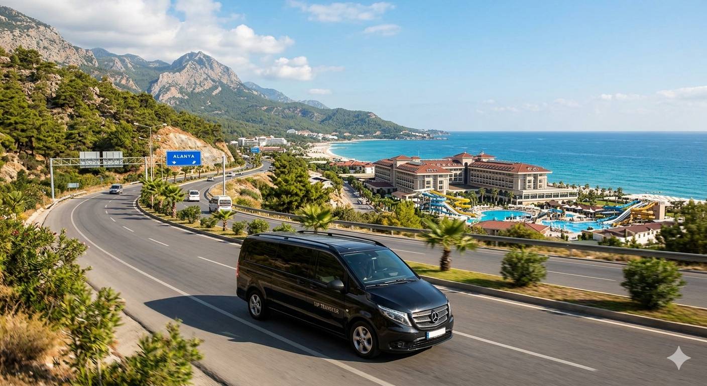Transfer from Antalya Airport to Eftalia Hotels in Alanya