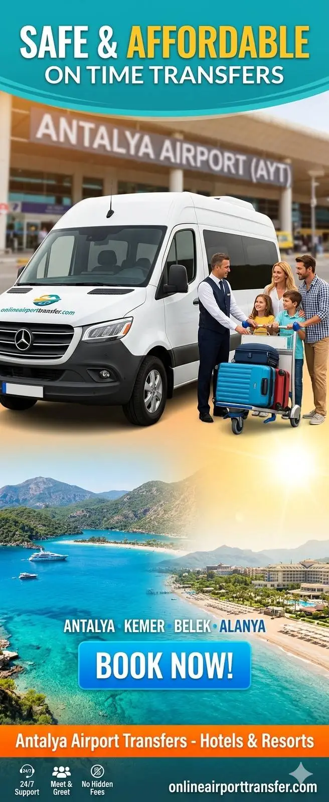 Kalkan Long Distance VIP Chauffeur