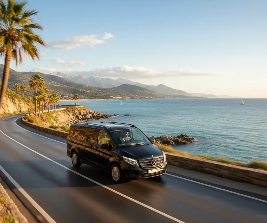 Mercedes Vito Dalaman Fethiye Route