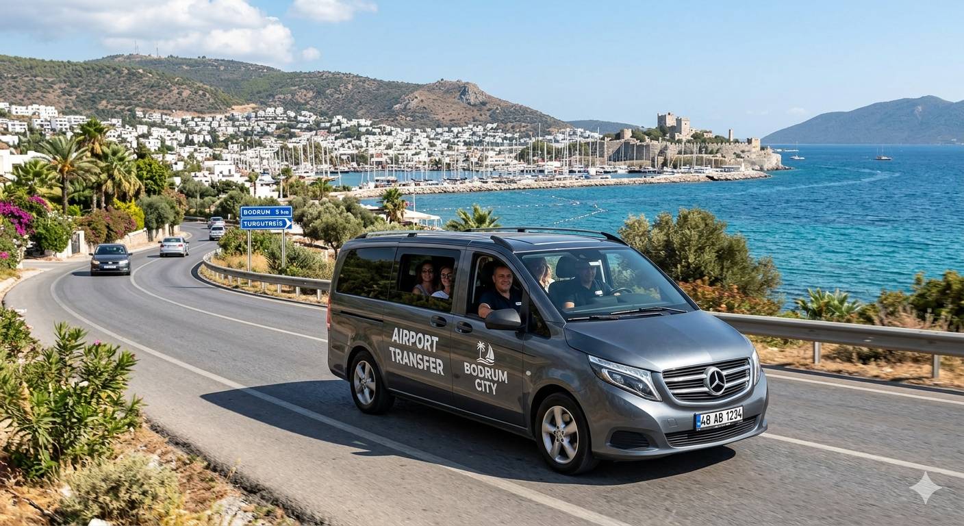 Transfer from Bodrum Airport to Bodrum City