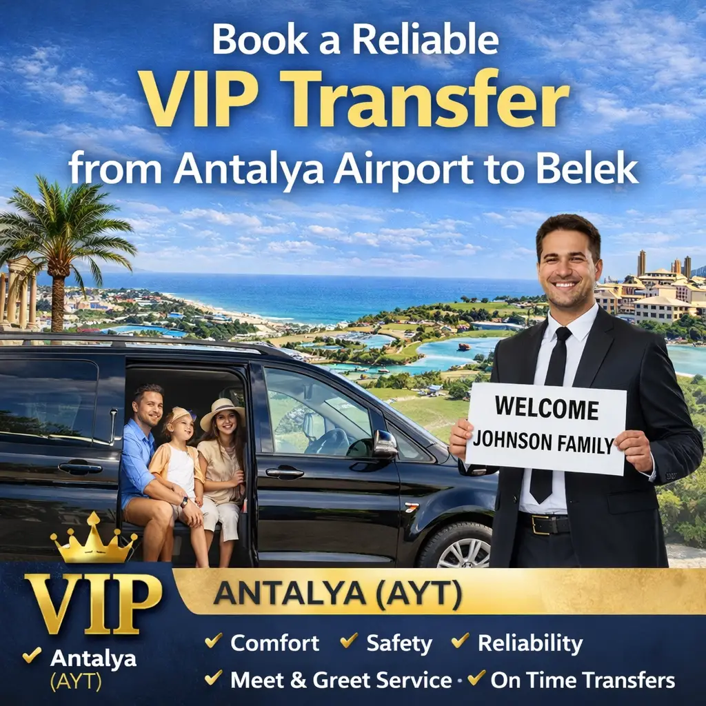 How to Book a Reliable VIP Transfer from Antalya Airport to Belek: 2026 Guide