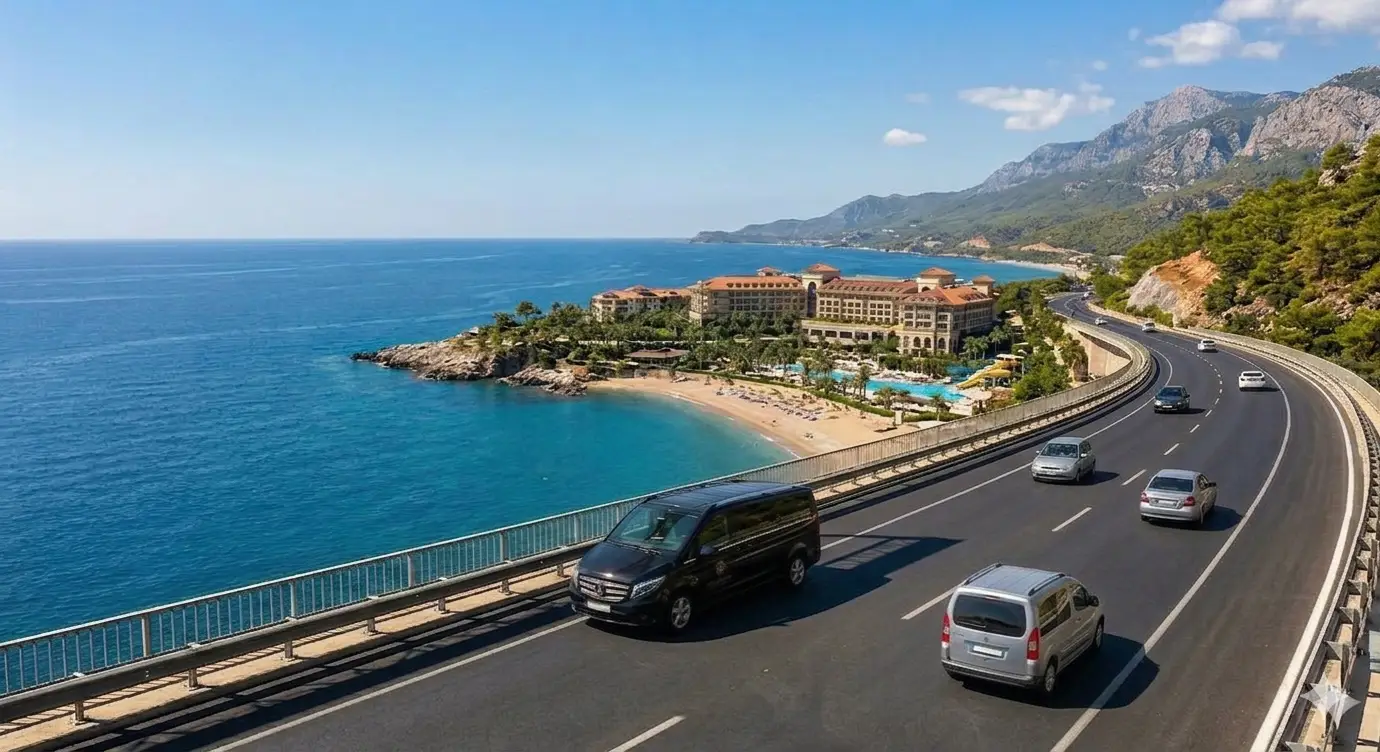 Transfer from Antalya Airport to Wome Delux Hotel in Alanya